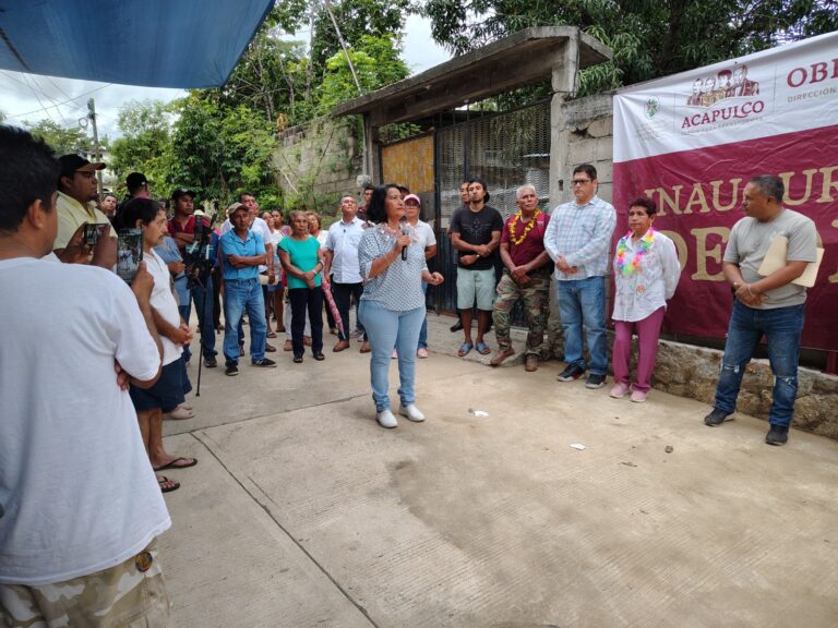 Reconoce Abelina voluntad en liberación de sistema de captación de agua en Lomas de Chapultepec
