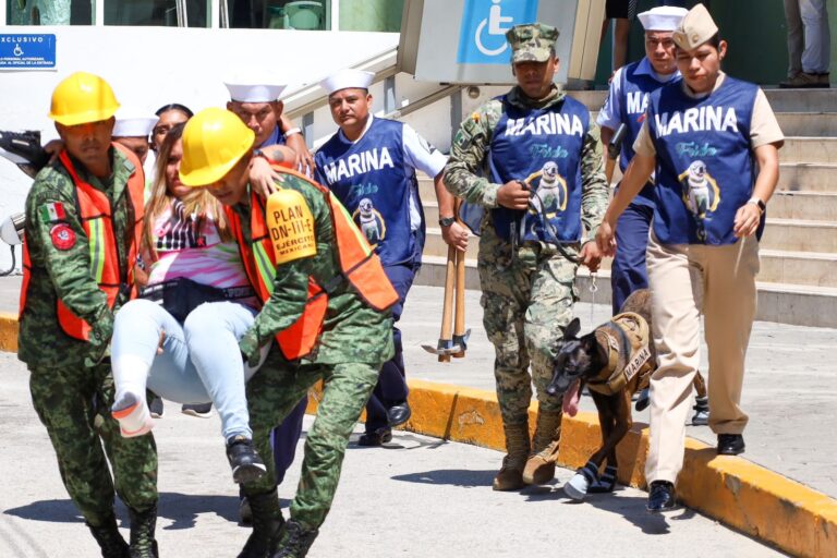 Llama Gobierno de Abelina López Rodríguez a participar en el Simulacro Nacional de Protección Civil