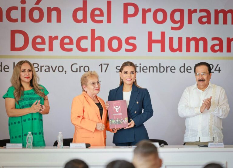 Evelyn Salgado reafirma su compromiso con el respeto a los derechos humanos y el diálogo para la solución de conflictos en Guerrero