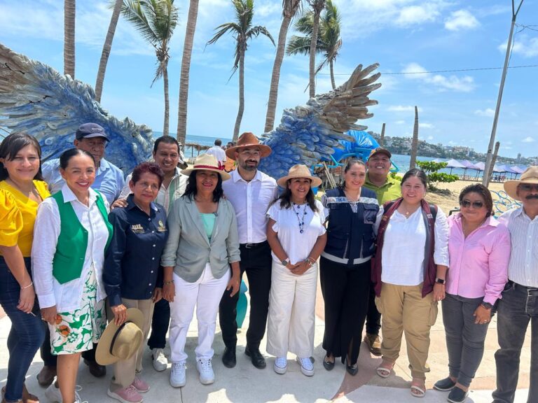 Recorren Presidenta Abelina y Gobierno turco sitios para reconstruir después del paso de Otis