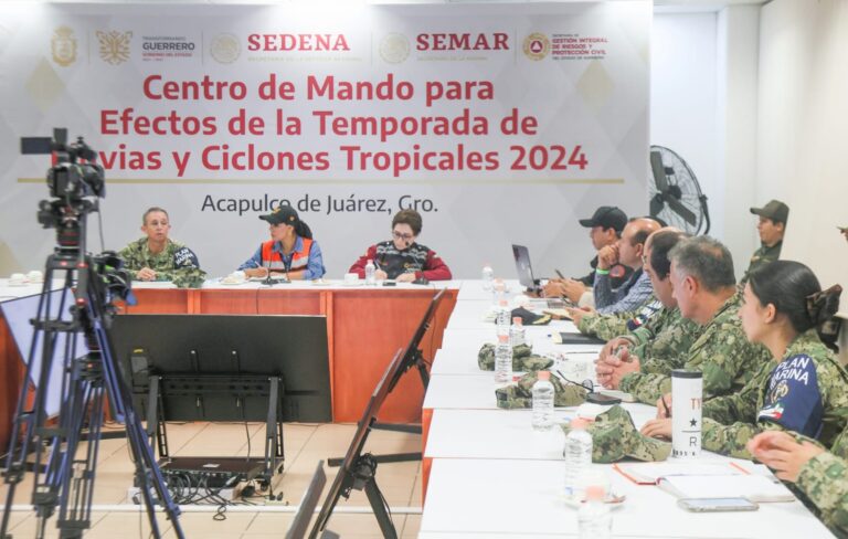 Instruye Evelyn Salgado redoblar esfuerzos para atender a familias de Costa Chica, Costa Grande y Acapulco con afectaciones por el huracán “John”