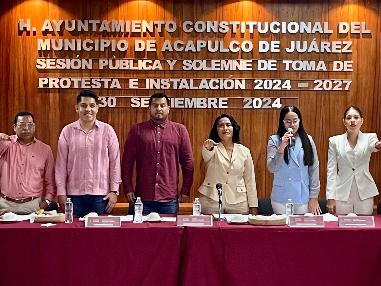 Rinde Abelina López Rodríguez y ediles protesta para el mandato 2024