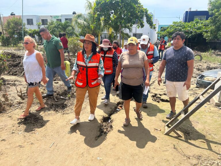 Dirige Abelina López Rodríguez jornada integral de limpieza en Campestre de la Laguna