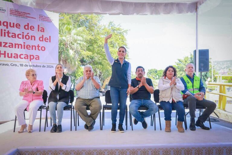¡Cumple Evelyn Salgado a Chilpancingo! Da banderazo de inicio a la rehabilitación integral del Río Huacapa