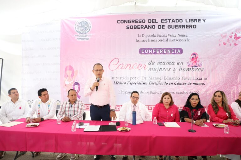 DAN CONFERENCIA EN EL CONGRESO PARA CONCIENTIZAR SOBRE EL CÁNCER DE MAMA EN MUJERES Y HOMBRES