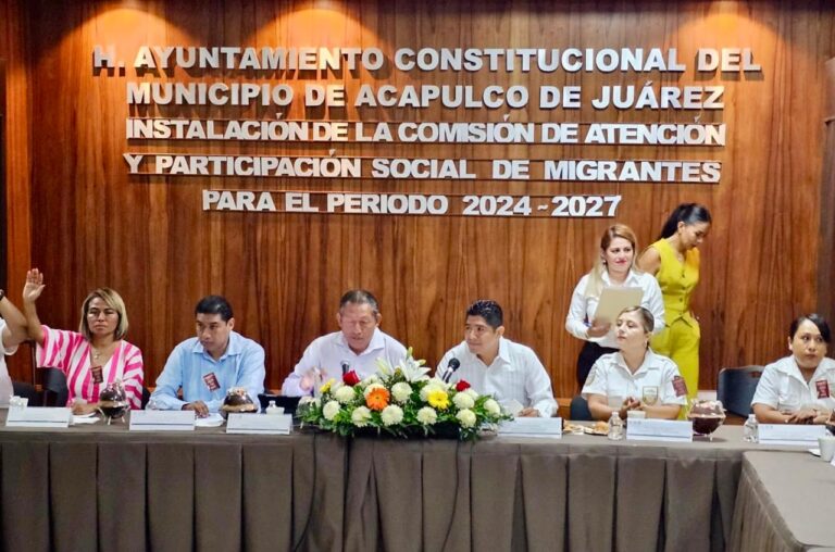 Instala Gobierno Acapulco Comisión de Atención y Participación Social de Migrantes