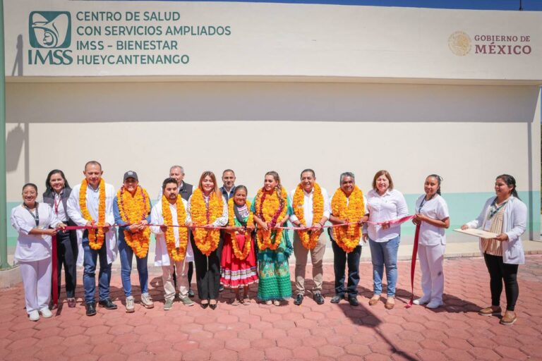 Entrega Evelyn Salgado nuevos centros de Salud IMSS Bienestar en Hueycantenango y Almolonga por más de 44 MDP