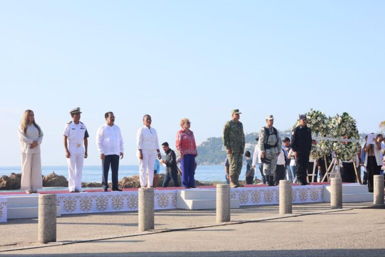 Honra el gobierno de Evelyn Salgado la memoria de las víctimas del huracán Otis