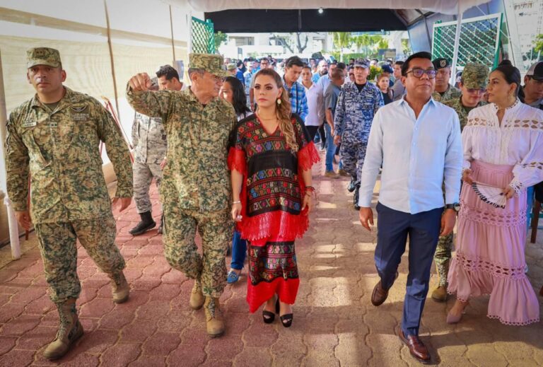 Reconoce la gobernadora Evelyn Salgado Pineda la labor de las Fuerzas Armadas en la construcción de un mejor Guerrero