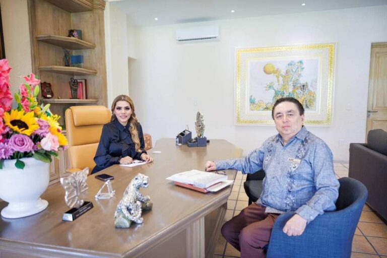 Evelyn Salgado y el Auditor Superior de Guerrero, Marco César París refuerzan compromiso con la transparencia