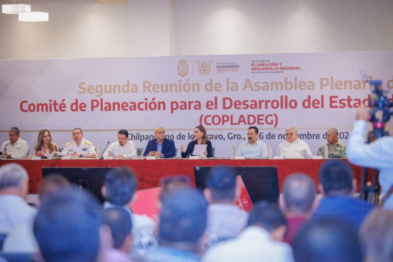 Encabeza Evelyn Salgado sesión Plenaria de COPLADEG; destaca avances sólidos de la transformación en Guerrero
