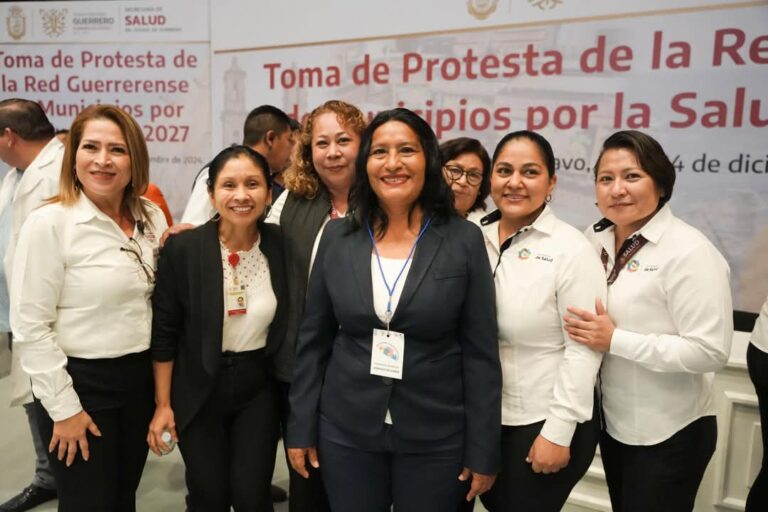 Presidirá Abelina López Rodríguez la Red Guerrerense de Municipios por la Salud 2024-2025