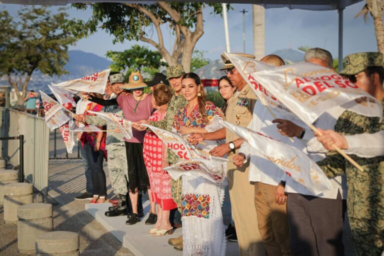 Evelyn Salgado da banderazo del Operativo de Seguridad Temporada Vacacional Invierno 2024-2025