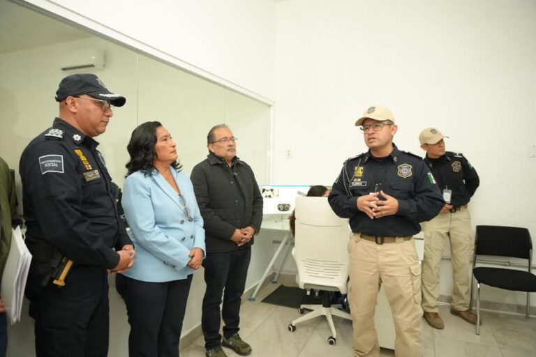 Apuesta Gobierno de Abelina López Rodríguez por nuevas tecnologías en seguridad pública