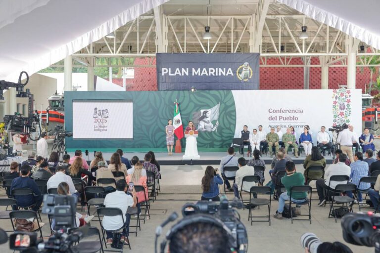 Participa la gobernadora en la conferencia de la presidenta Claudia Sheinbaum Pardo
