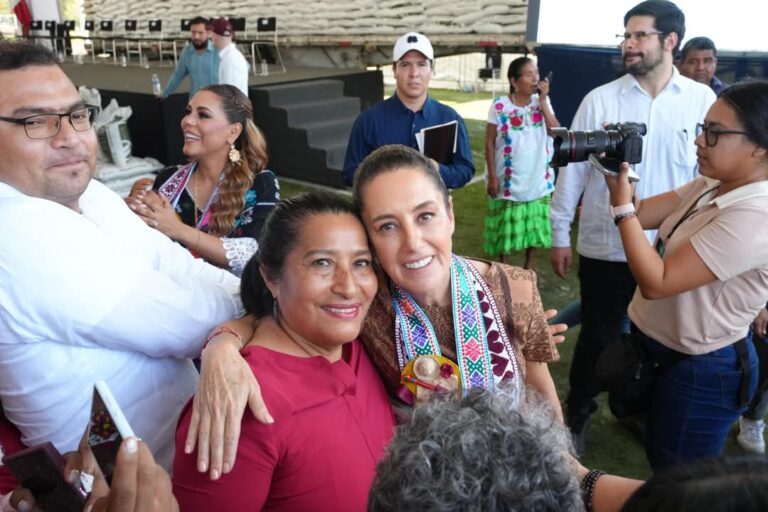 Un éxito, considera la presidenta Abelina López Rodríguez la gira de Claudia Sheinbaum por Guerrero