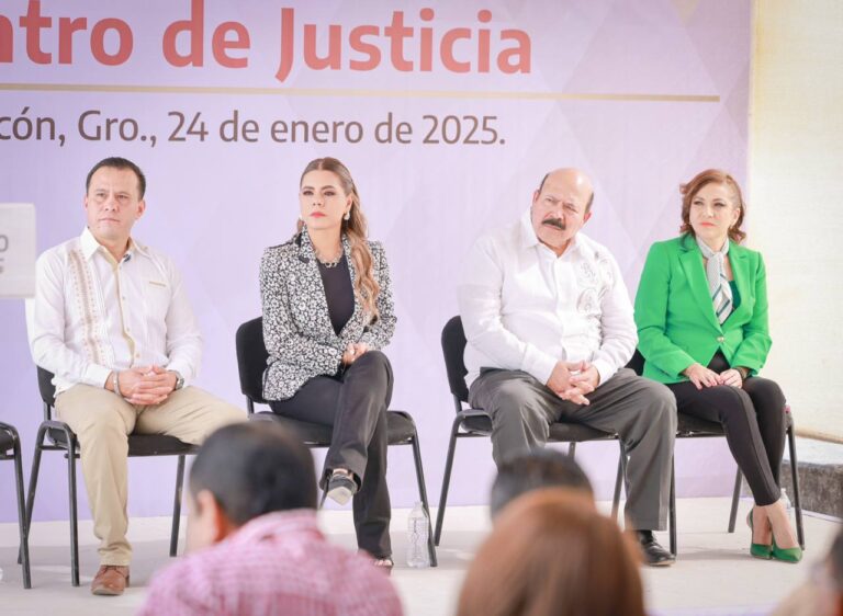 Evelyn Salgado supervisa obras del Centro de Justicia de Taxco y reitera apoyo a migrantes deportados
