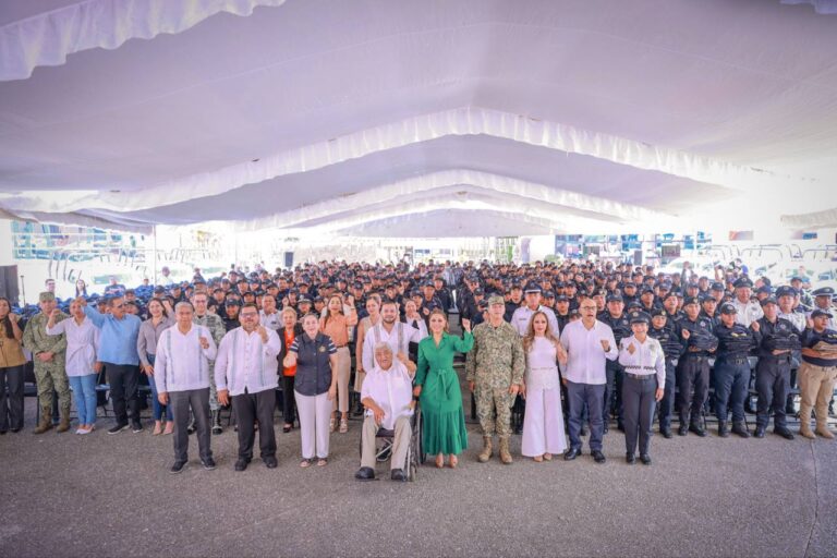 Evelyn Salgado cumple con inversión histórica y aumento del 28% en recursos para fortalecer a la Policía de Guerrero