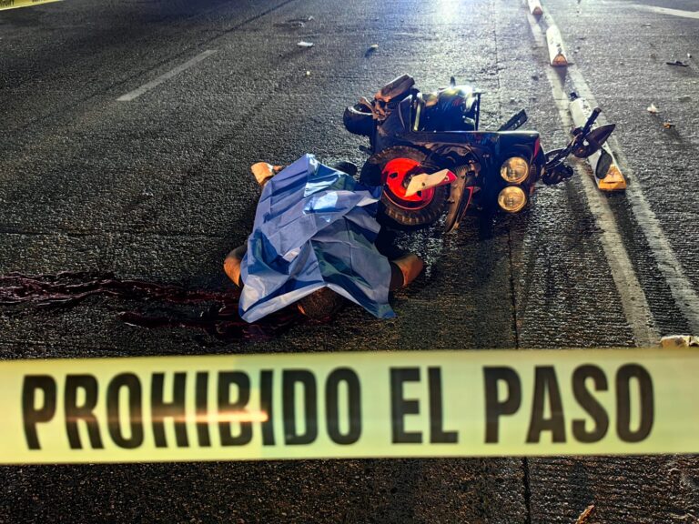 Trágico accidente en la Cuauhtémoc: motociclista pierde la vida frente al Parque Papagayo