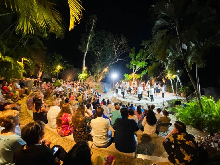 Magistral concierto de la Orquesta Filarmónica de Acapulco en el Jardín Botánico