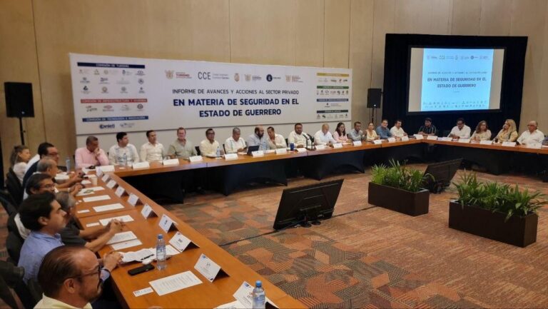 Gabinete de seguridad y gobernanza de Evelyn Salgado se reúne con sector empresarial