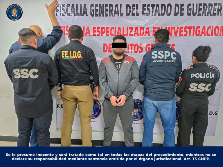 FGE Guerrero, Fiscalía CDMX, DEFENSA, GN y SSyPC detienen en CDMX a presunto líder del Cártel Independiente de Acapulco