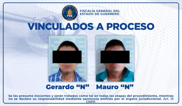 FGE Guerrero obtuvo vinculación a proceso de dos hombres por el homicidio de trabajador de una empresa refresquera en Acapulco
