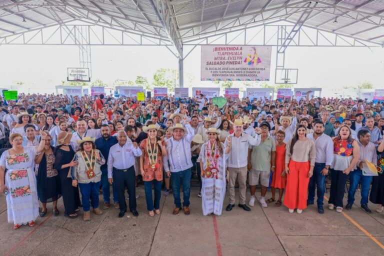 Impulsa Evelyn Salgado el desarrollo y la seguridad de Tierra Caliente con más de 130 MDP en obras 2025