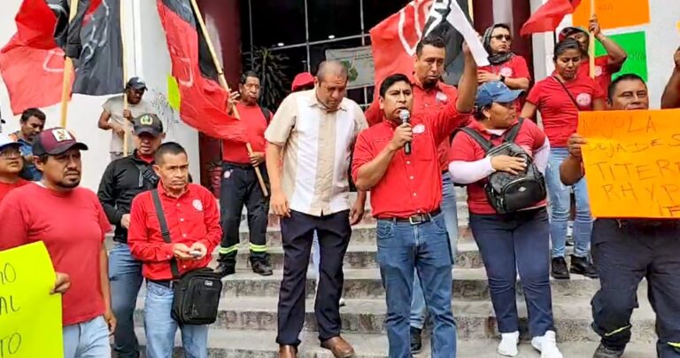 Denuncian trabajadores de Protección Civil malos tratos y abuso de autoridad