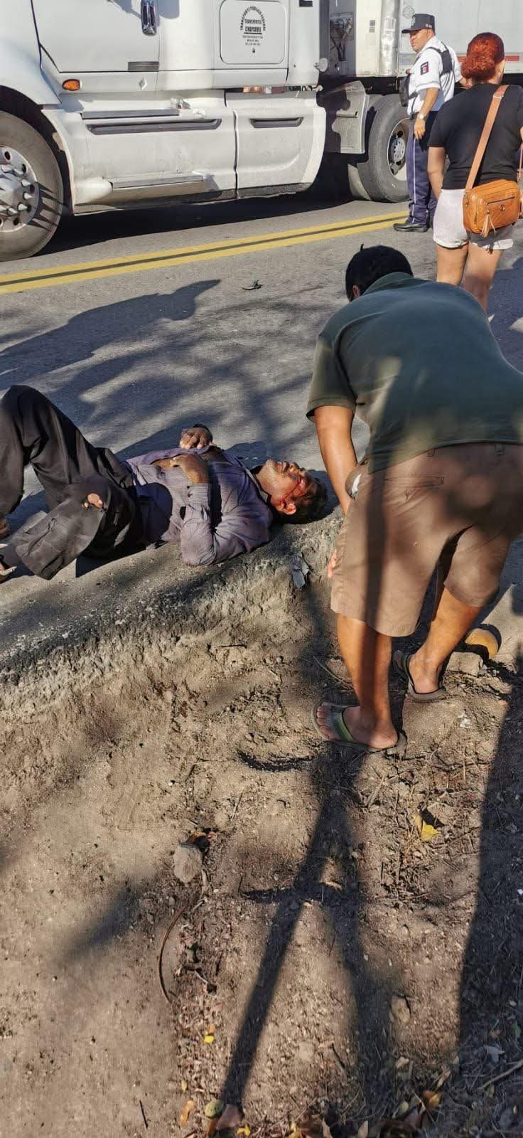 Atropellan a un hombre a la altura del poblado Palos Blancos