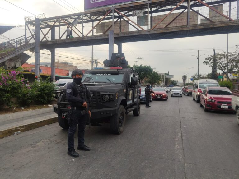 Presencia permanente de la Policía Estatal en el Mercado Central de Chilpancingo