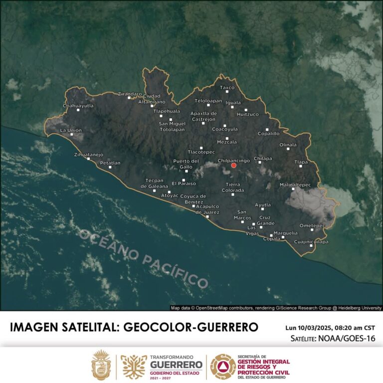 BOLETÍN METEOROLÓGICO GENERAL DEL 10 DE MARZO DE 2025