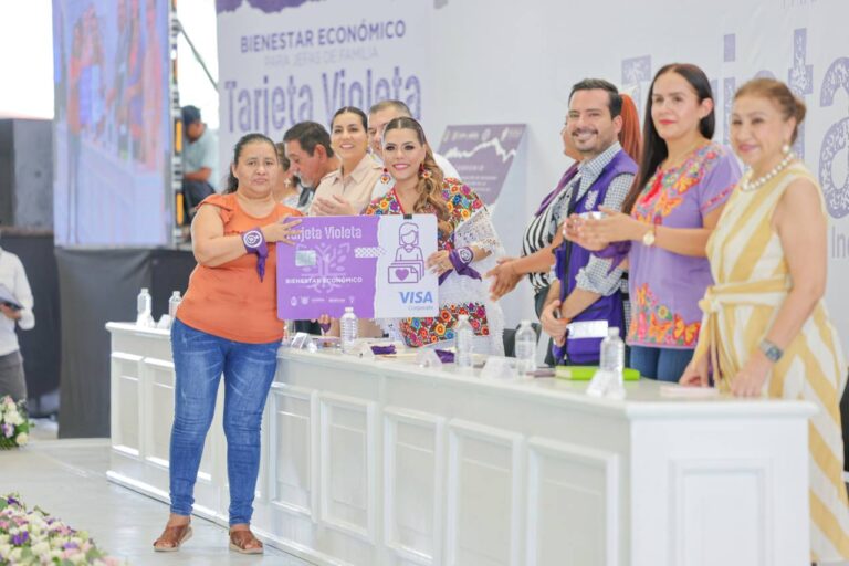 «Tarjeta Violeta transforma vidas en Iguala»