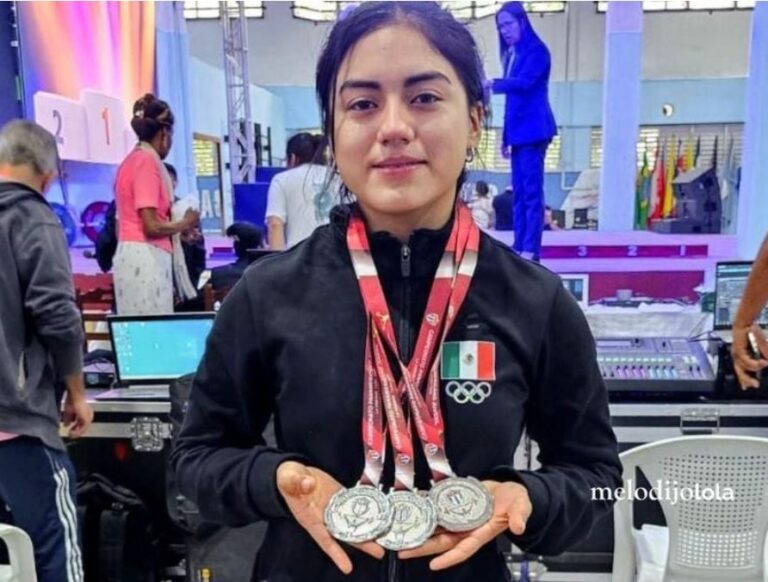 Kenia May Dzul, una promesa mexicana en la halterofilia