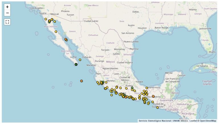 Temblor hoy en México domingo 30 de marzo de 2025