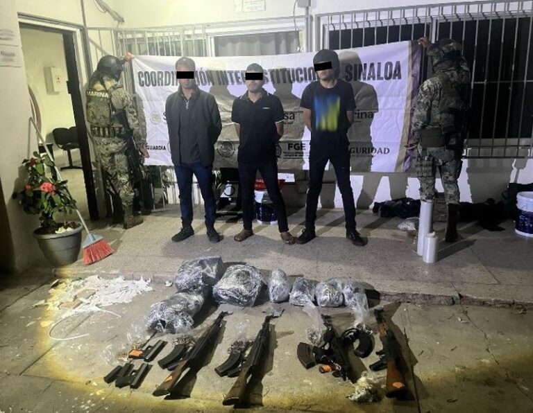 El Gabinete de Seguridad del Gobierno de México informa acciones relevantes de Marina del lunes 07 de abril de 2025