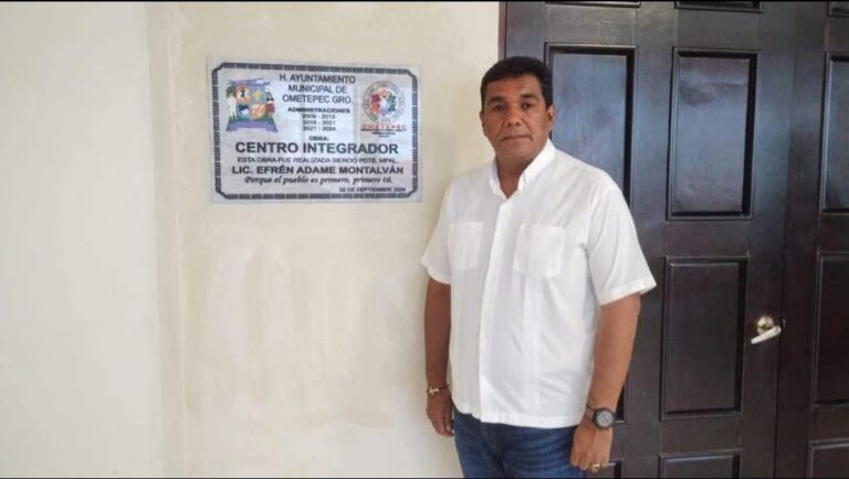 Efrén Adame  asegura que una administración próspera se traduce en beneficios para todos los habitantes de Ometepec