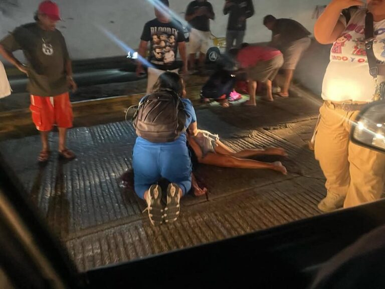 Accidente en la Llave de Agua en Acapulco