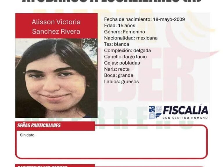 Piden colaboración para dar con el paradero de una menor desaparecida en Petatlán