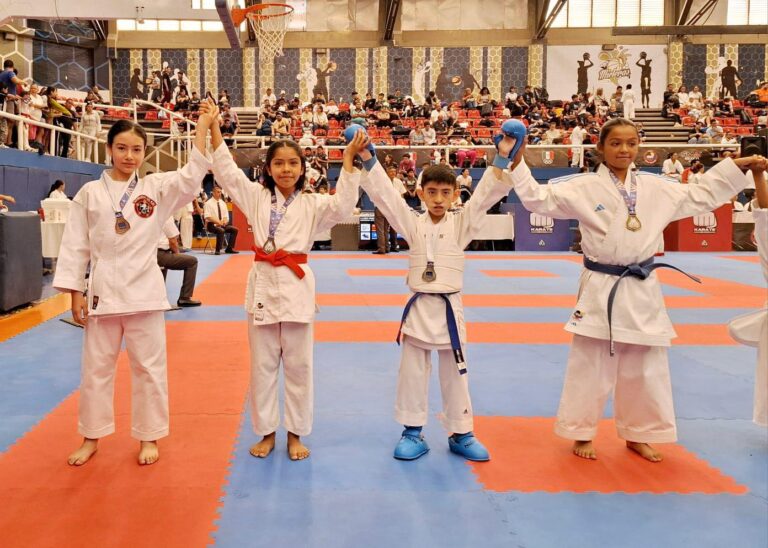 Mujeres guerrerenses obtienen 6 medallas en el Campeonato Nacional de Karate