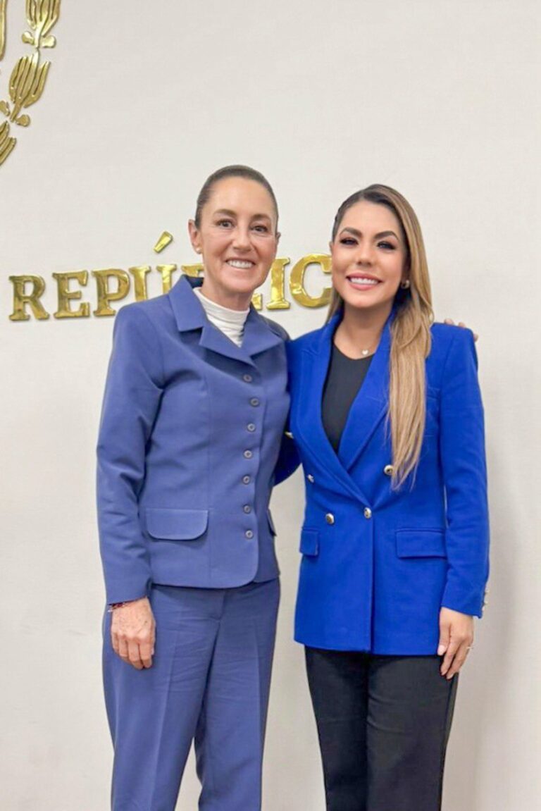 Evelyn Salgado reafirma junto a Claudia Sheinbaum el compromiso con la seguridad en Guerrero