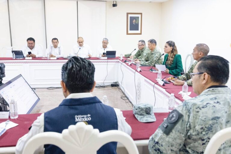 Encabeza gobernadora Evelyn Salgado Pineda la sesión de la Mesa de Coordinación para la Construcción de la Paz