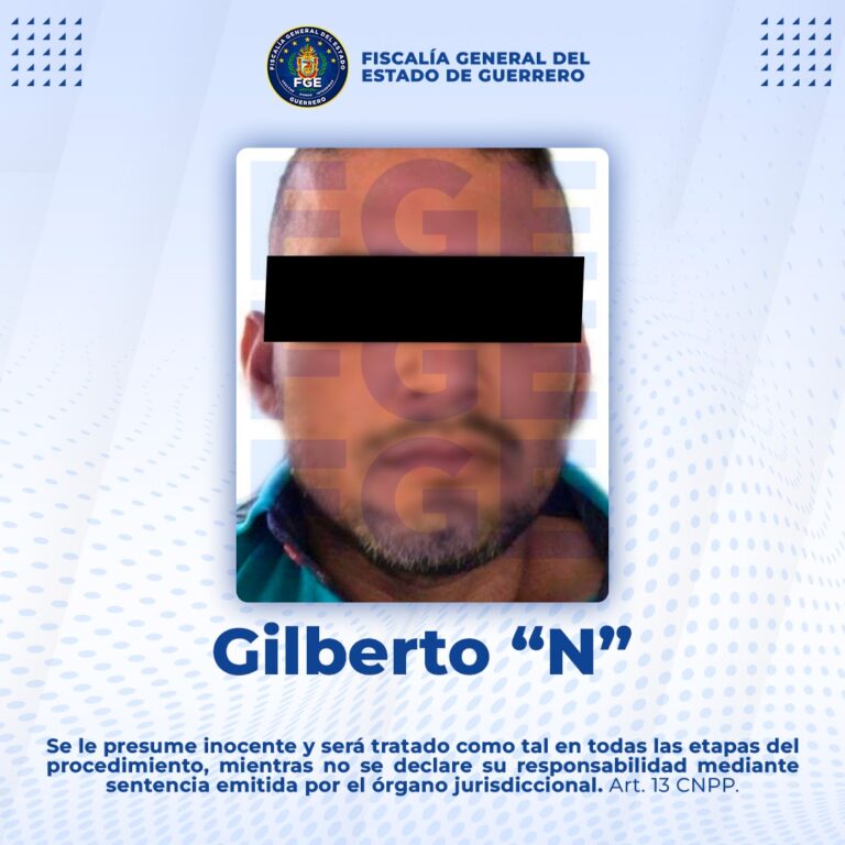 FGEGuerrero obtiene vinculación a proceso de Gilberto “N” por secuestro agravado en San Miguel Totolapan