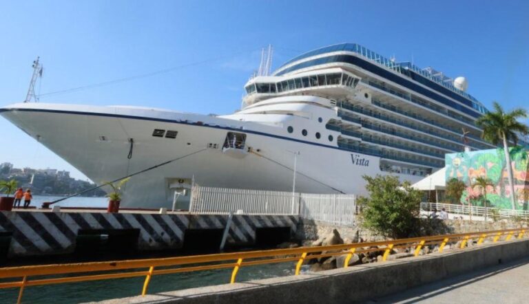 Acapulco recibe su cuarto crucero en 2025