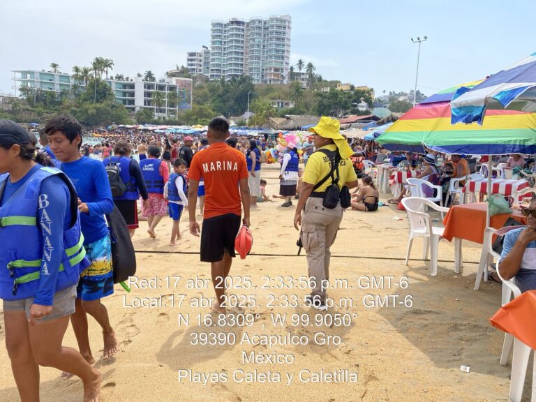 Finaliza Plan Marina “Operación Salvavidas Semana Santa 2025”, en el Estado de Guerrero