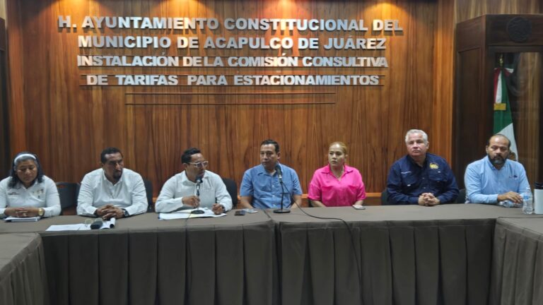 Sesión de Instalación de la Comisión Consultiva para las Tarifas de Estacionamientos en Acapulco