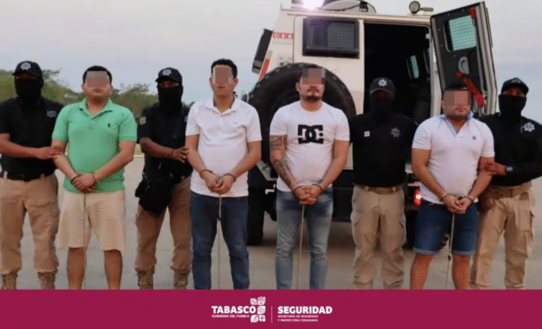Detienen a 6 integrantes de «La Barredora» en Tabasco