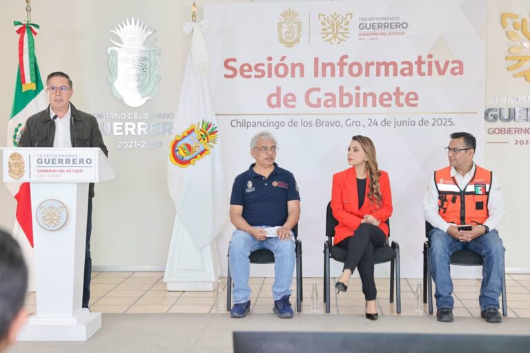 Evelyn Salgado solicita declaratoria de desastre para ocho municipios con daños severos en la Costa Chica