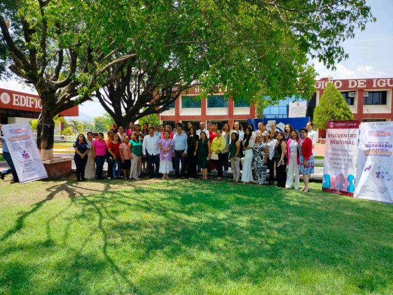 La CDHEG participó en el Encuentro Regional «Fortaleciendo Alianzas para la Igualdad entre Mujeres y Hombres» en Iguala