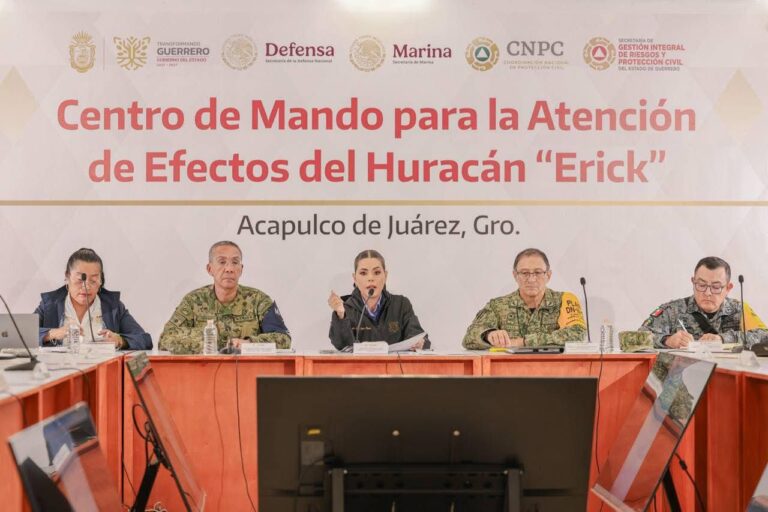 No bajar la guardia ante las lluvias que ocasiona “#Erick”: Evelyn Salgado